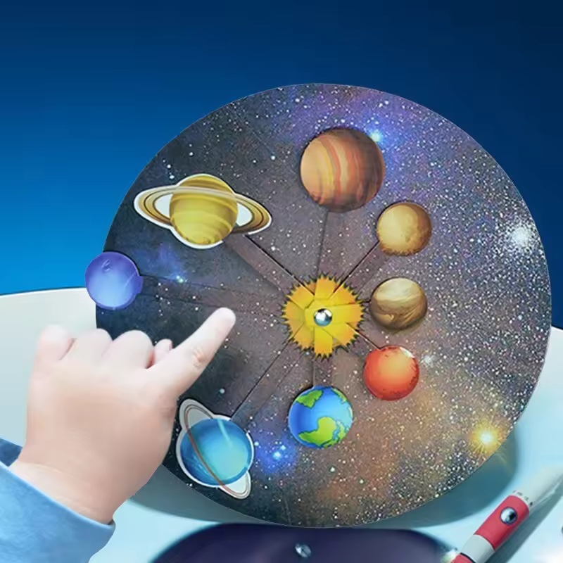 Solar System Model - Model Układu Słonecznego DIY, Zabawka do