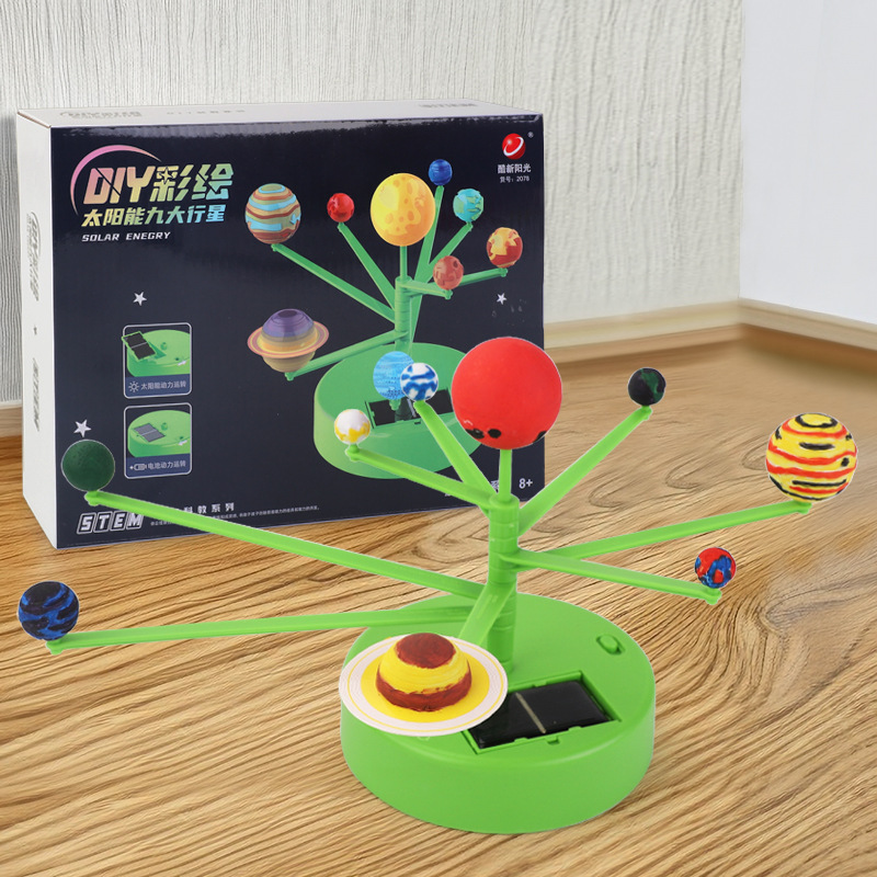 Solar System Model - Elektryczny układ słoneczny dla dzieci zabawka