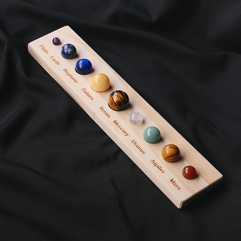 Solar System Model - Kryształowe kulki planeta Układ Słoneczny Model