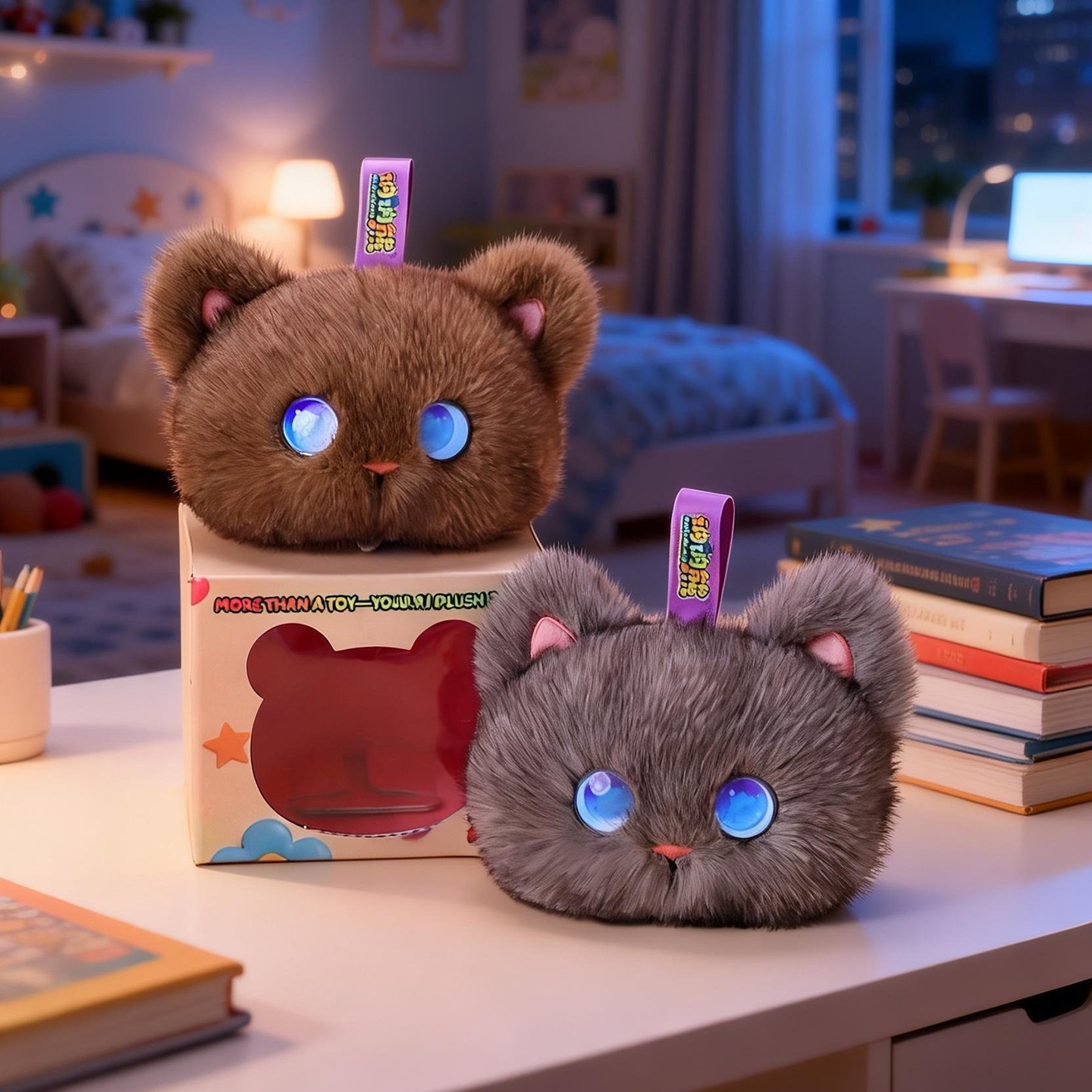Kid Educational - Interaktywny pluszowy kot Robot Tobot AI