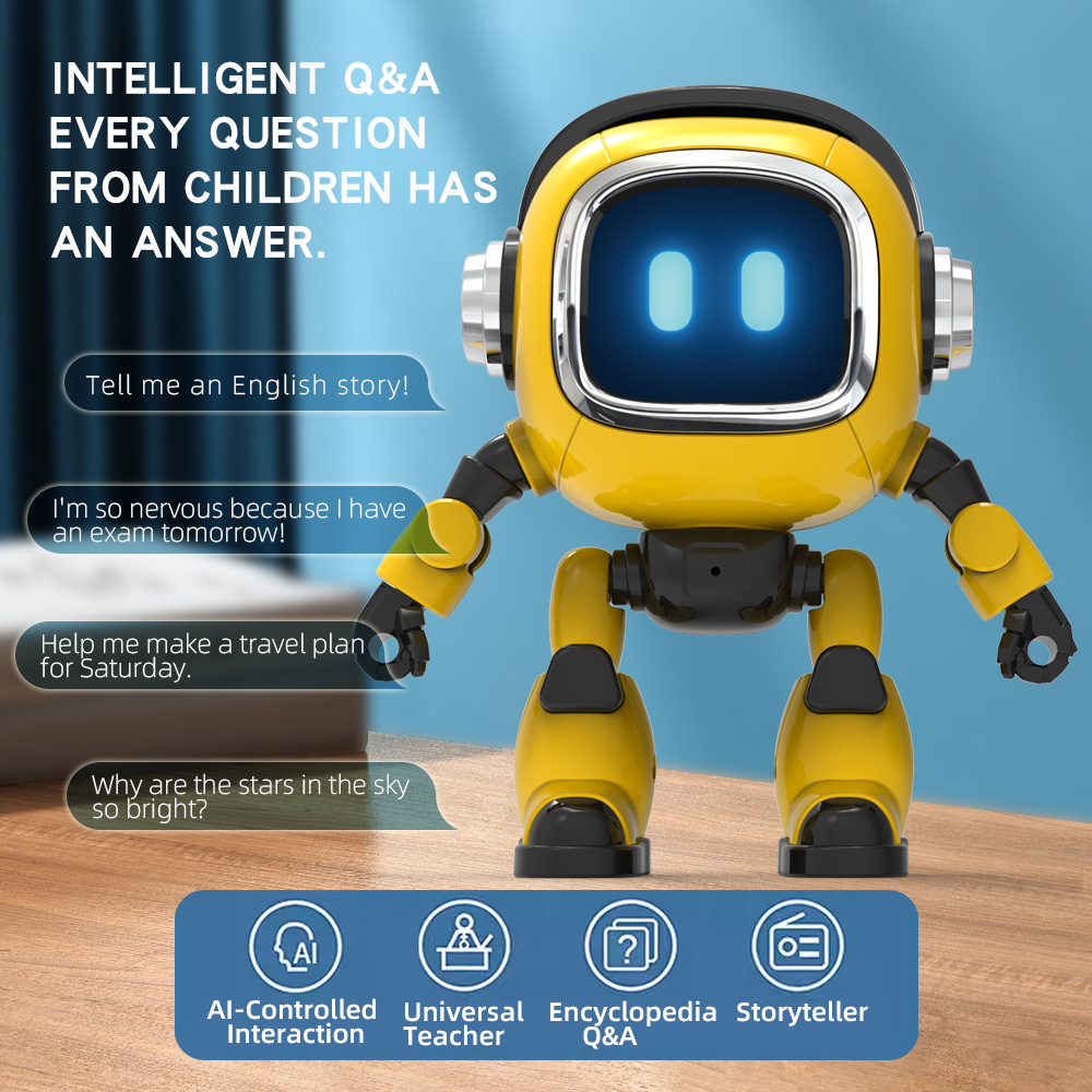 Kid Educational - Robot głosowy DeepSeek AI, inteligentne sterowanie