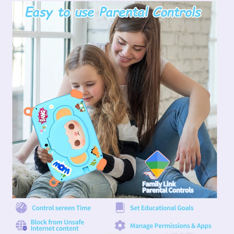 Kid Educational - Tablet dla dzieci z 7-calowym ekranem,