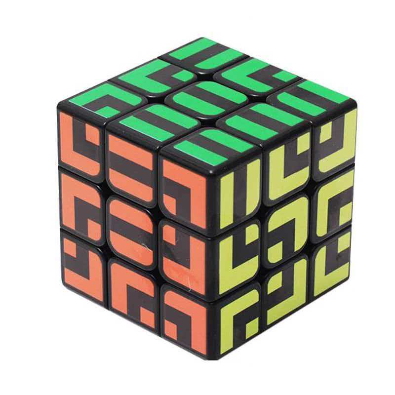 Brain Teaser Cube - Kostka Labirynt 3x3x3 Trudne Łamigłówki Rozwiązanie