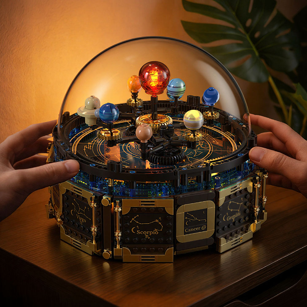 Nowy T1123 989 elementów MOC U – Solar System Model recenzja i cena