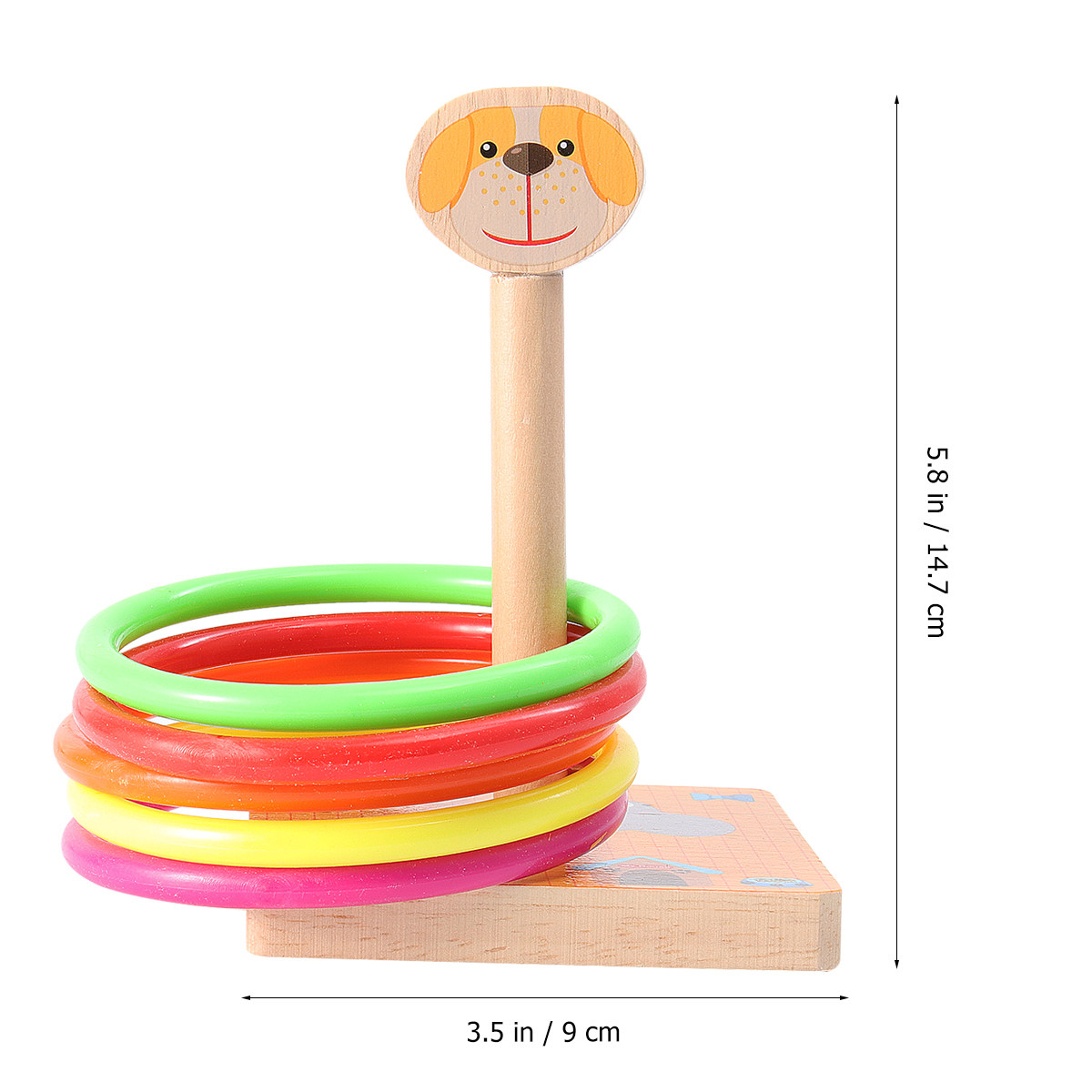 Drewniana gra w rzucanie kółka – Game Educational For Kids Free recenzja i cena