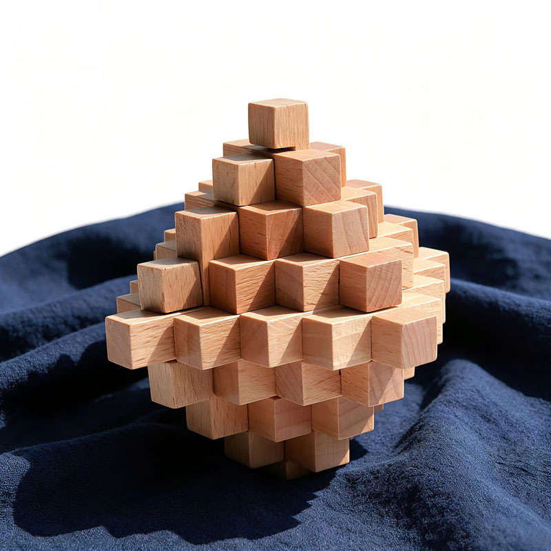 Trudne łamigłówki LuBan Lock w – Brain Teaser Cube recenzja i cena