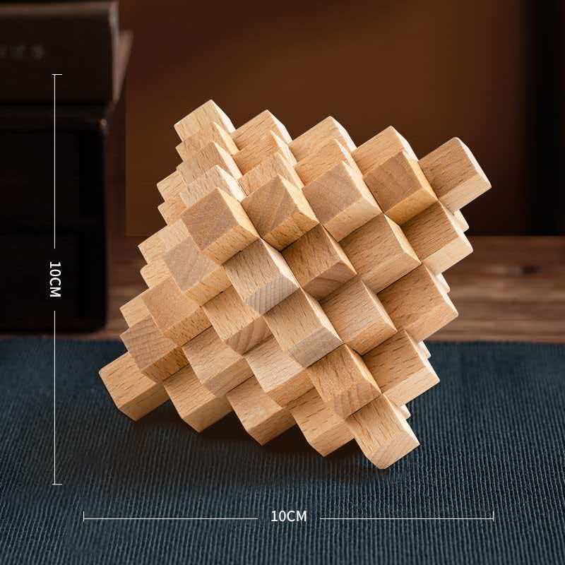 Trudne łamigłówki LuBan Lock w – Brain Teaser Cube recenzja i cena