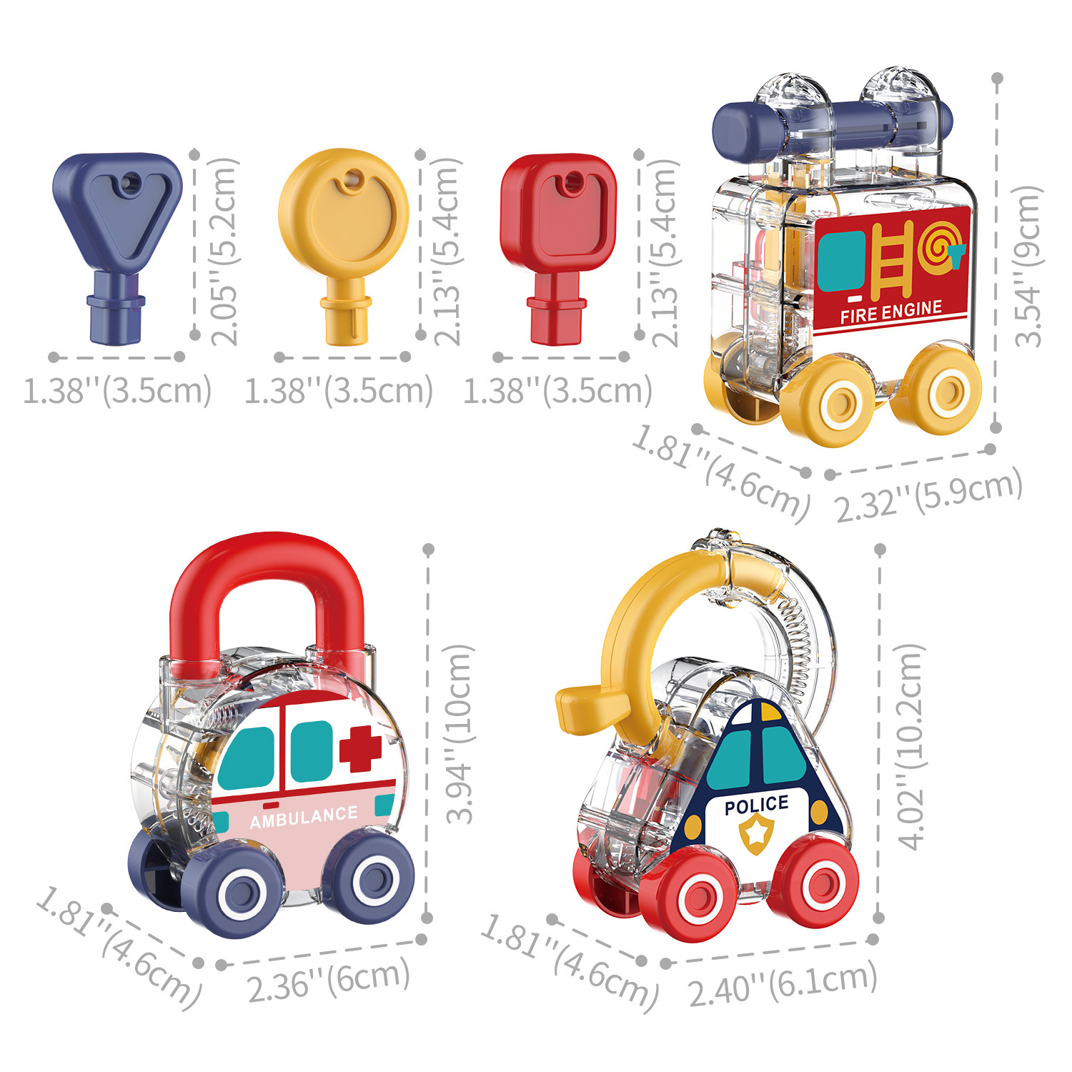 Zestaw do dopasowywania kluczy – Kids Education Material recenzja i cena