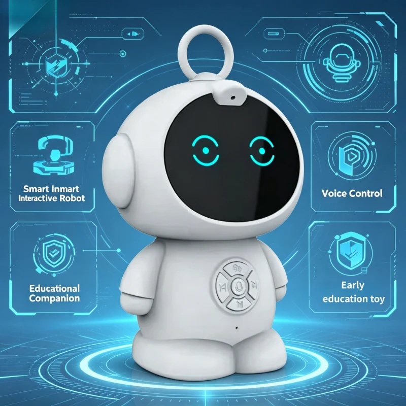Inteligentny robot AI z WiFi – – Kids Education Material recenzja i cena