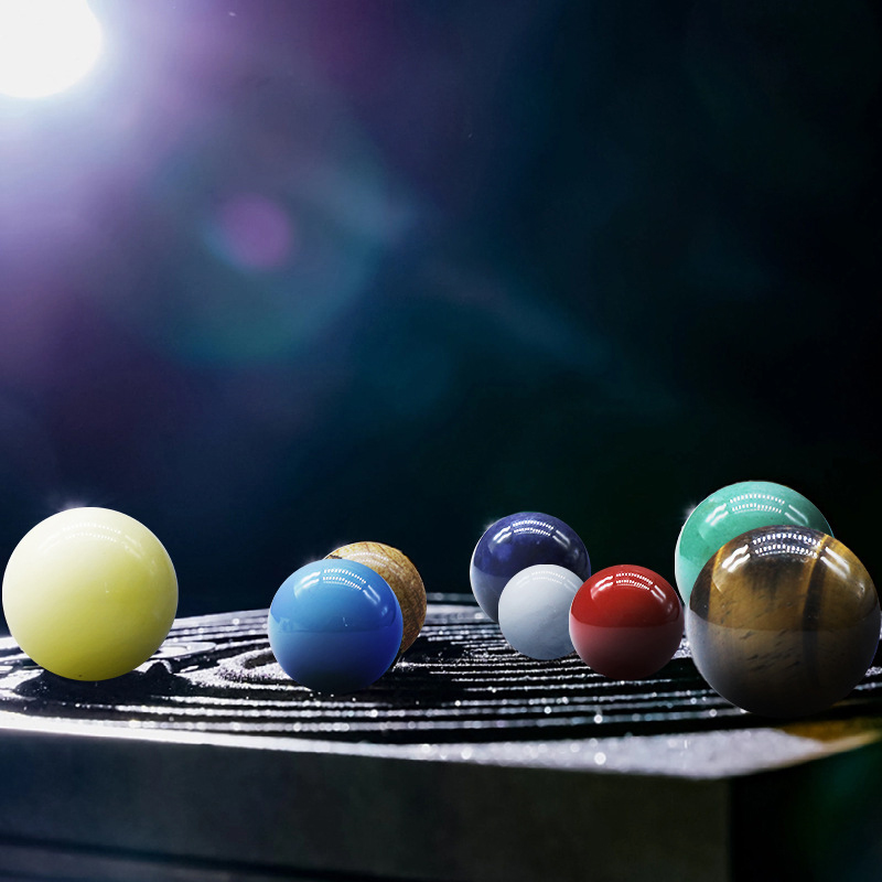 Naturalny kryształ 8 9 planet  – Solar System Model recenzja i cena