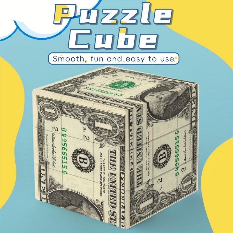 Kostka 3x3 Dolarowa, układanka – Brain Teaser Cube recenzja i cena