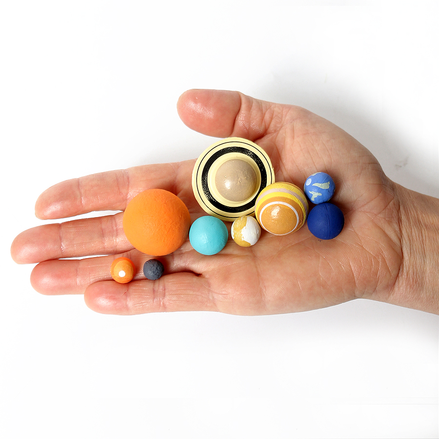 Ręcznie malowane figurki plane – Solar System Model recenzja i cena